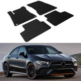 2020-2023 Benz C118 CLA-Class Nylon Floor Mats Front Rear Carpet