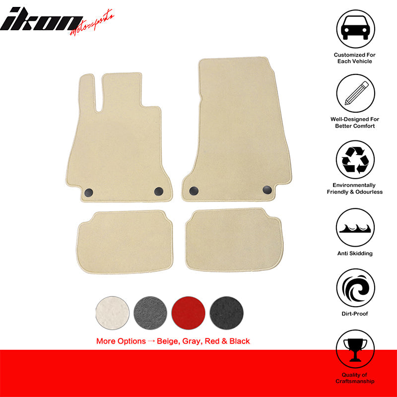 2018-2023 Benz W238 E-Class Nylon Floor Mats Front Rear Carpets