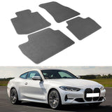 2021-2025 BMW G22 4 Series Nylon Floor Mat Front Rear Carpet Set