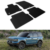 2021-2025 Ford Bronco Sport Nylon Floor Mats Front Rear Carpets