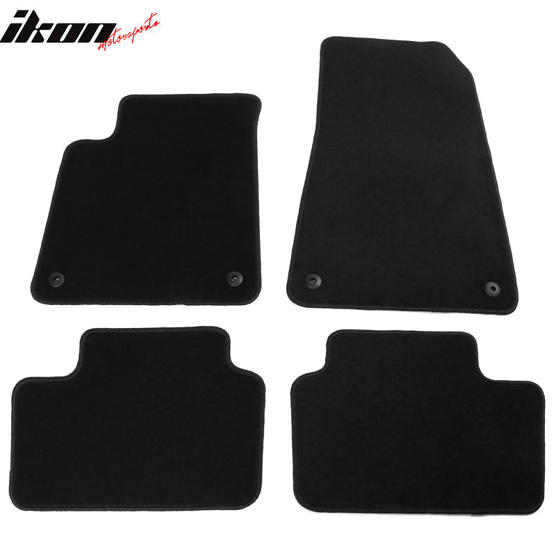 2021-2023 Polestar 2 Nylon Car Floor Mats Front Rear Carpets 4PC