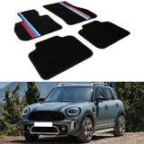 2017-2023 Mini Cooper Countryman Nylon Car Floor Mats Carpet 4PC