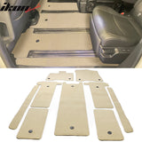 2021-2025 Toyota Sienna Floor Mats Liner Front Rear Carpets 9PC