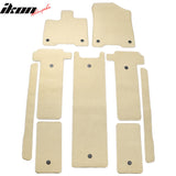 2021-2025 Toyota Sienna Floor Mats Liner Front Rear Carpets 9PC