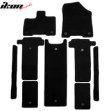 2021-2025 Toyota Sienna Floor Mats Liner Front Rear Carpets 9PC