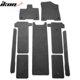 2021-2025 Toyota Sienna Floor Mats Liner Front Rear Carpets 9PC