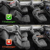 2021-2025 Toyota Sienna Floor Mats Liner Front Rear Carpets 9PC