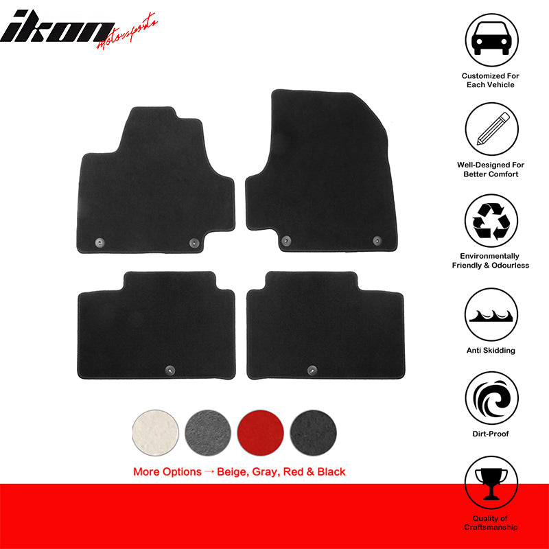 2022-2023 Hyundai Ioniq 5 OE Front Rear Floor Mats Carpets Nylon