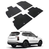 2020-2024 Kia Telluride OE Front Rear Floor Mats Carpets Nylon