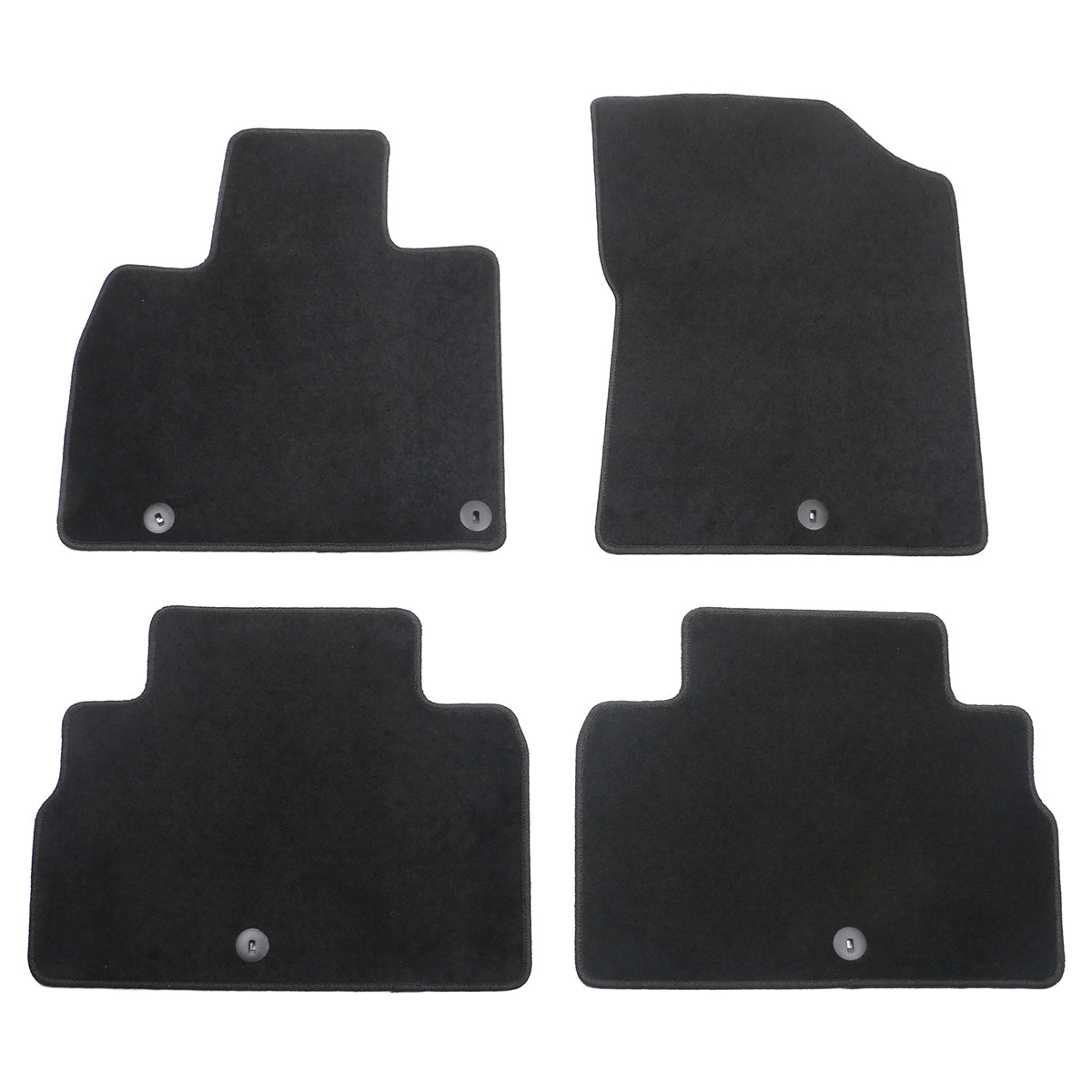 2020-2024 Kia Telluride OE Front Rear Floor Mats Carpets Nylon
