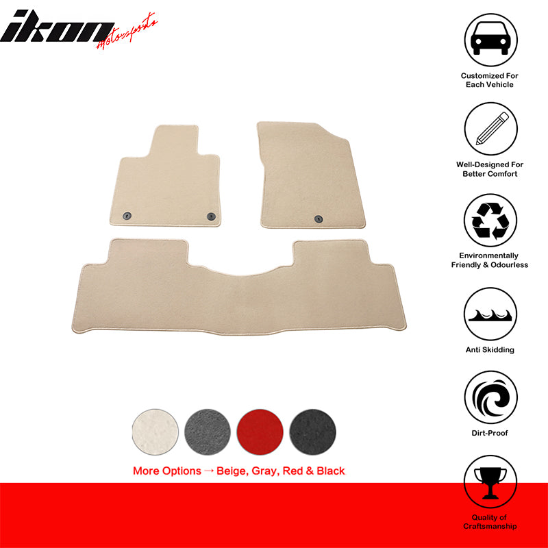 2021-2025 Kia Sorento OE Front Rear Floor Mats Carpets Nylon