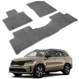 2021-2025 Kia Sorento OE Front Rear Floor Mats Carpets Nylon