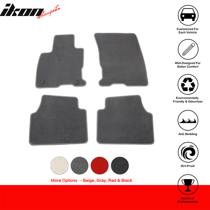 2020-2023 Ford Escape 4DR OE Front Rear Floor Mat Carpet Nylon