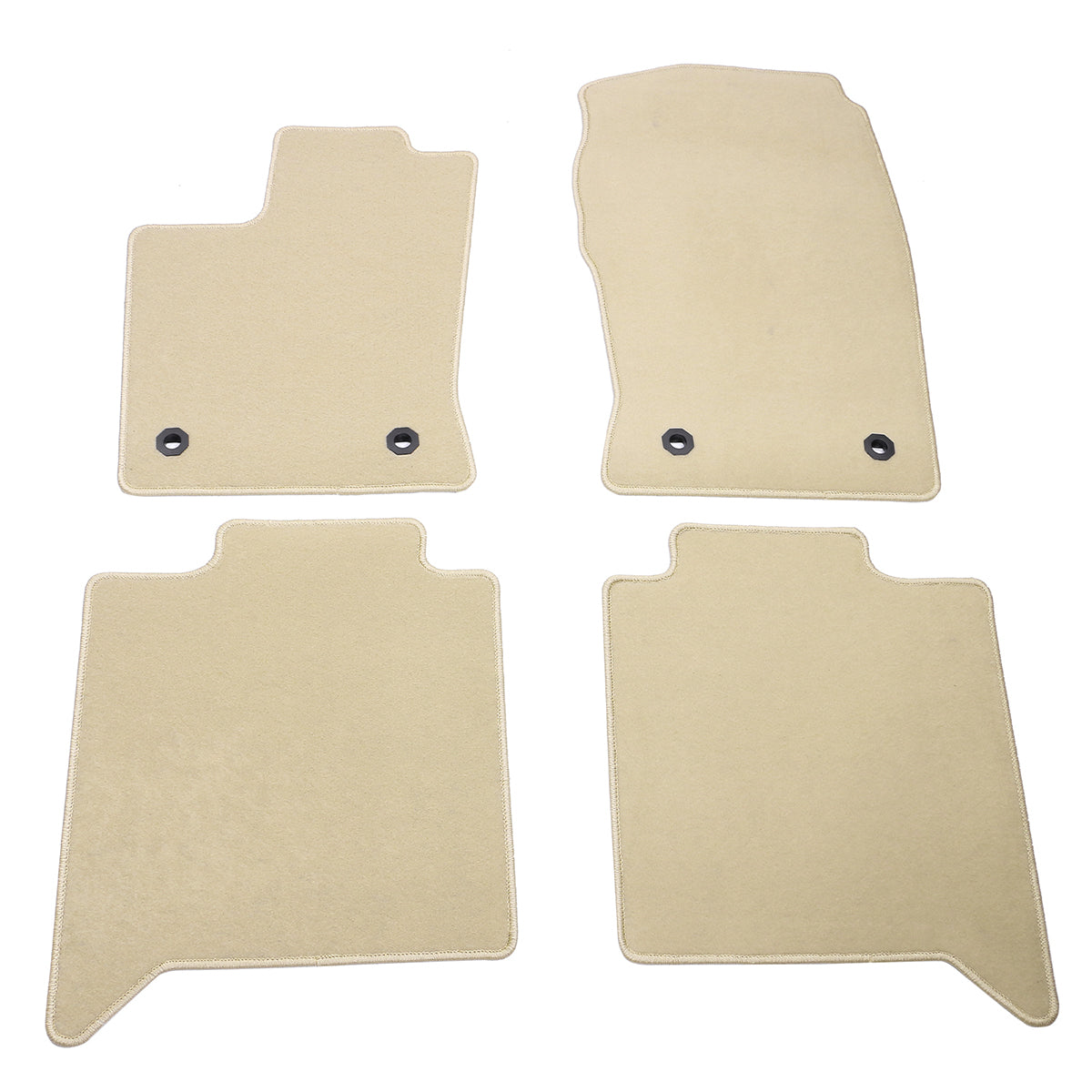 2022-2024 Toyota Tundra Crewmax OE Front Rear Floor Mat Nylon