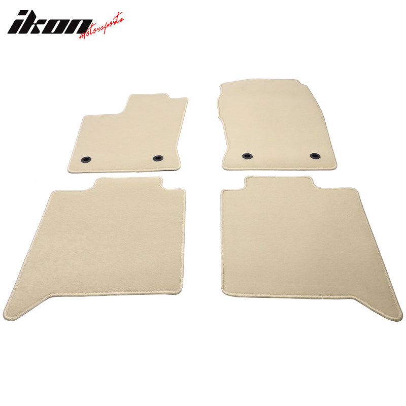 2022-2024 Toyota Tundra Crewmax OE Front Rear Floor Mat Nylon