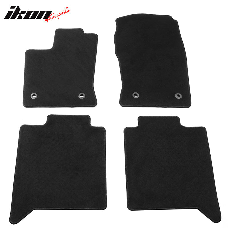 2022-2024 Toyota Tundra Crewmax OE Front Rear Floor Mat Nylon