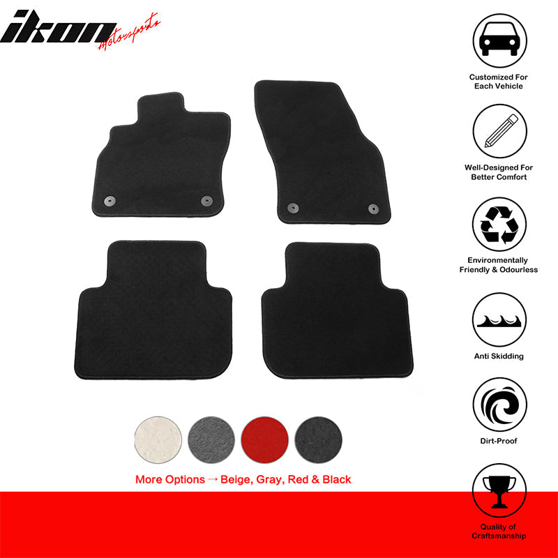 2019-2024 Audi Q3 F3 4PCS Front Rear Car Floor Mats Carpet Nylon
