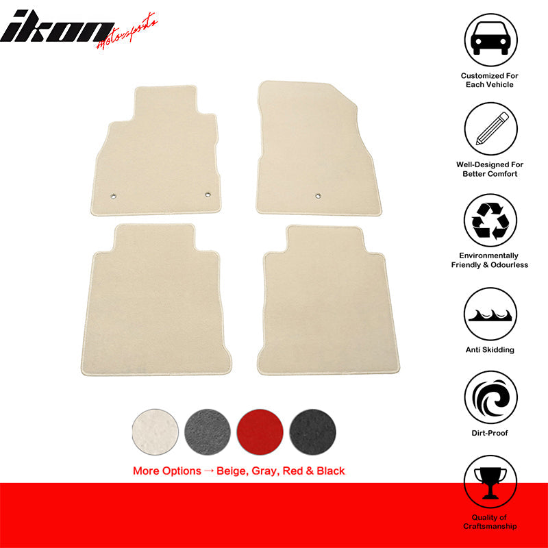 2018-2023 Nissan Kicks 4PCS Front Rear Floor Mats Carpet Nylon