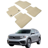 2018-2023 Volkswagen Atlas 4PCS Front Rear Car Floor Mats Carpet Nylon