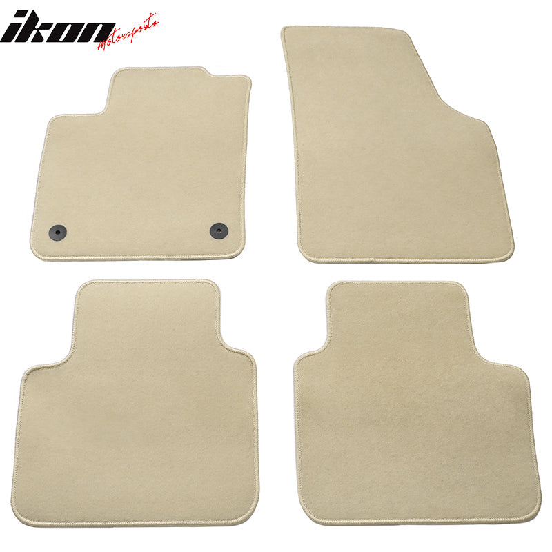 2018-2023 Volkswagen Atlas 4PCS Front Rear Car Floor Mats Carpet Nylon