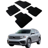 2018-2023 Volkswagen Atlas 4PCS Front Rear Car Floor Mats Carpet Nylon