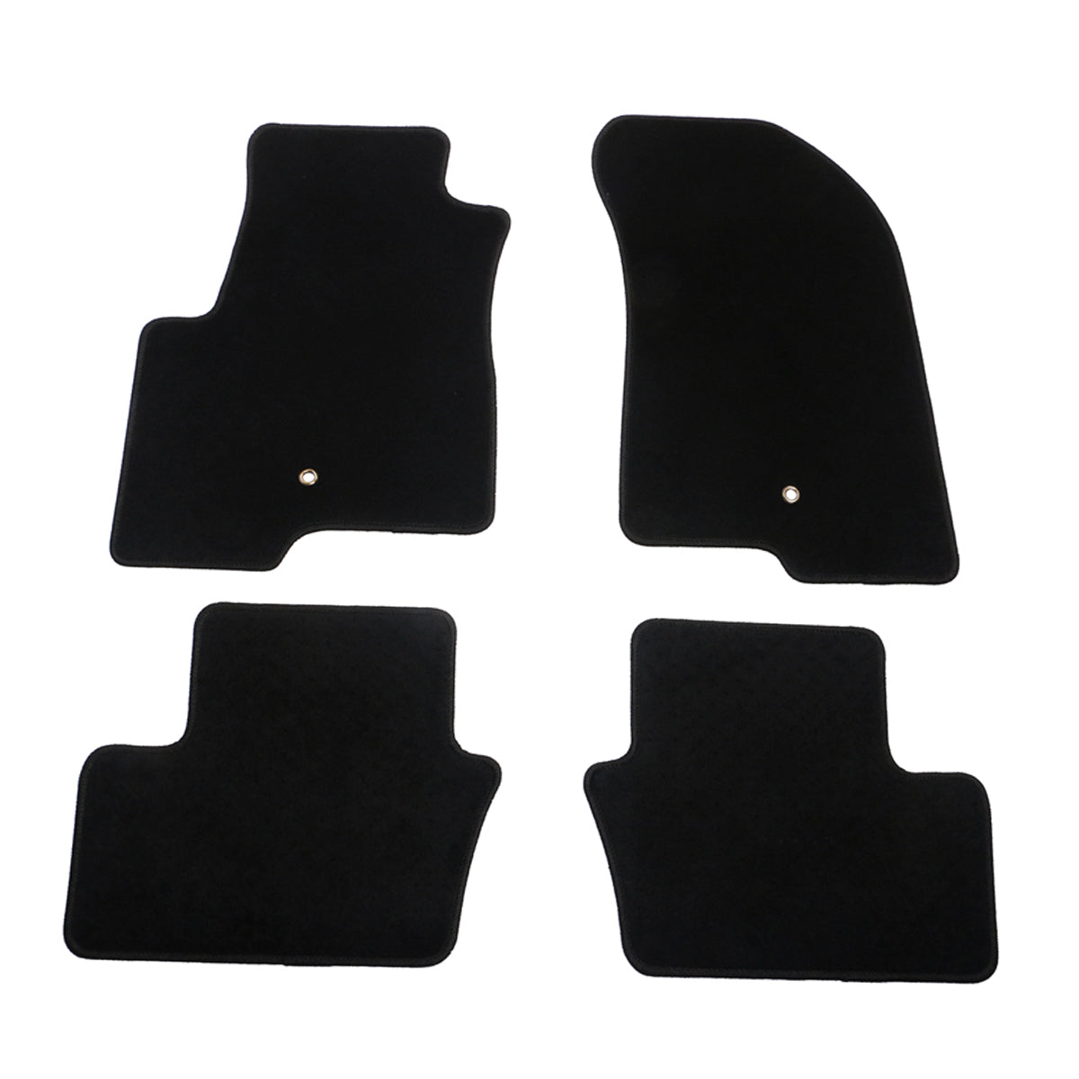 Car Floor Mat for 2007-2016 Jeep Compass/Patriot Black Nylon  Liner