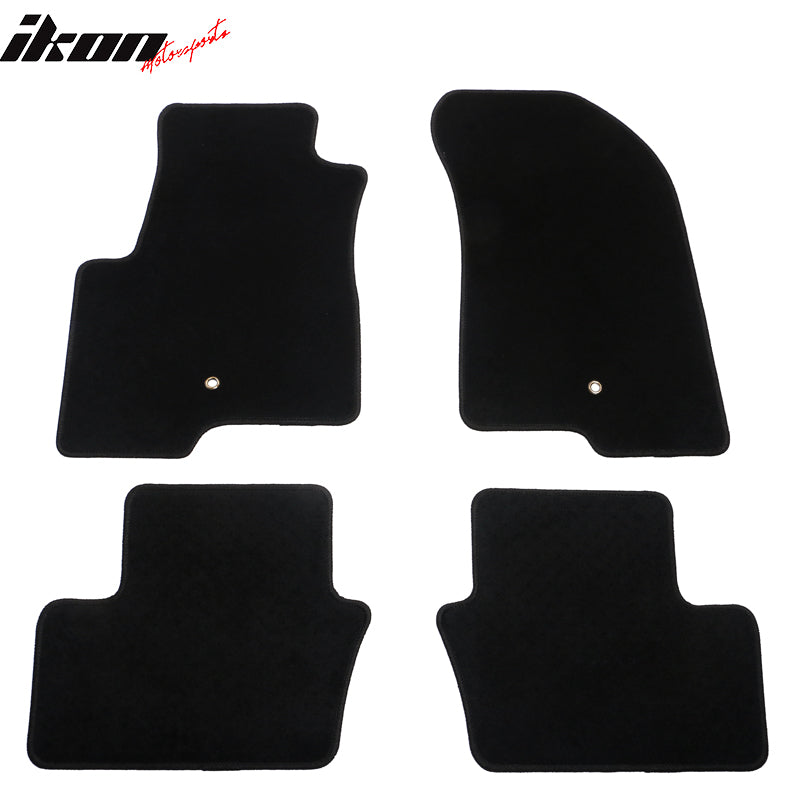 Car Floor Mat for 2007-2016 Jeep Compass/Patriot Black Nylon  Liner