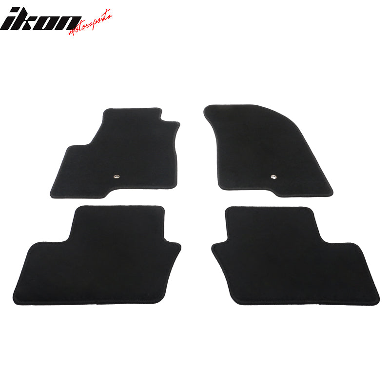 Car Floor Mat for 2007-2016 Jeep Compass/Patriot Black Nylon  Liner
