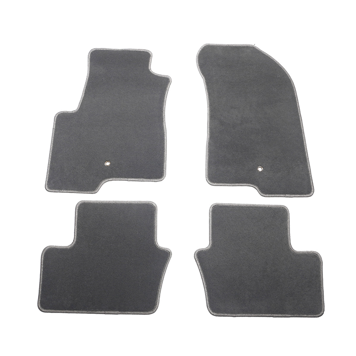 Car Floor Mat for 2007-2016 Jeep Compass/Patriot Gray Nylon  Liner