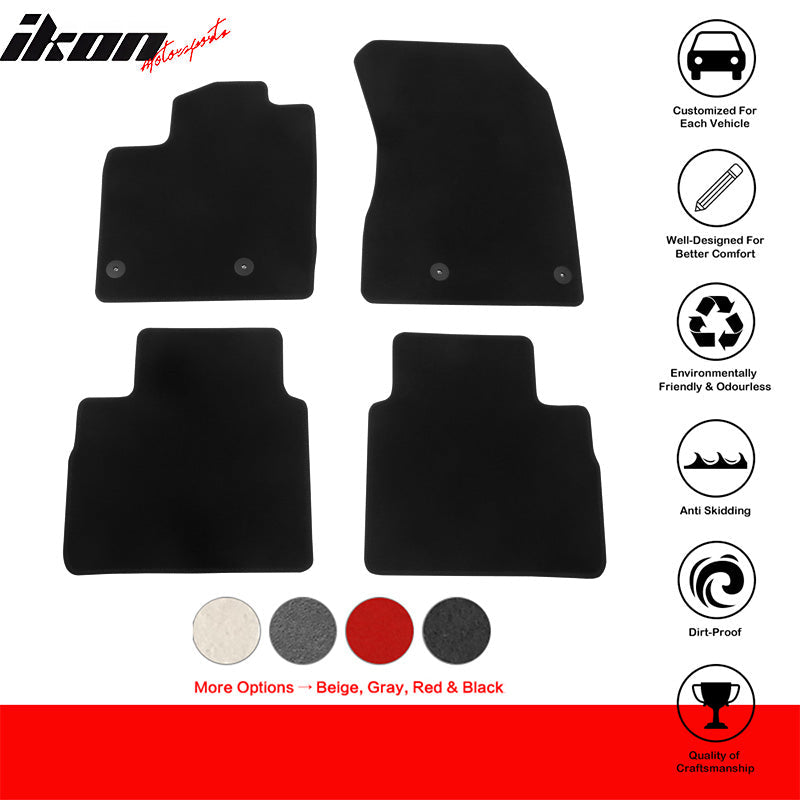 2021-2025 Nissan Rogue Floor Mats Front Rear Carpets Liner