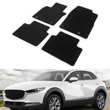 2020-2024 Mazda CX-30 Nylon Floor Mats Carpet Liners 4PCS Set