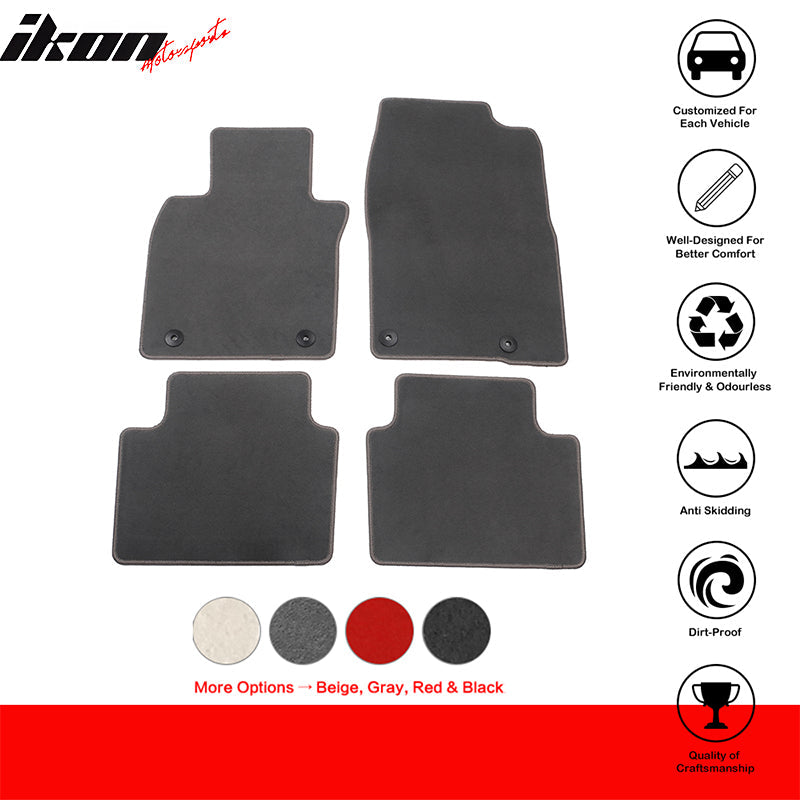 2020-2024 Mazda CX-30 Nylon Floor Mats Carpet Liners 4PCS Set