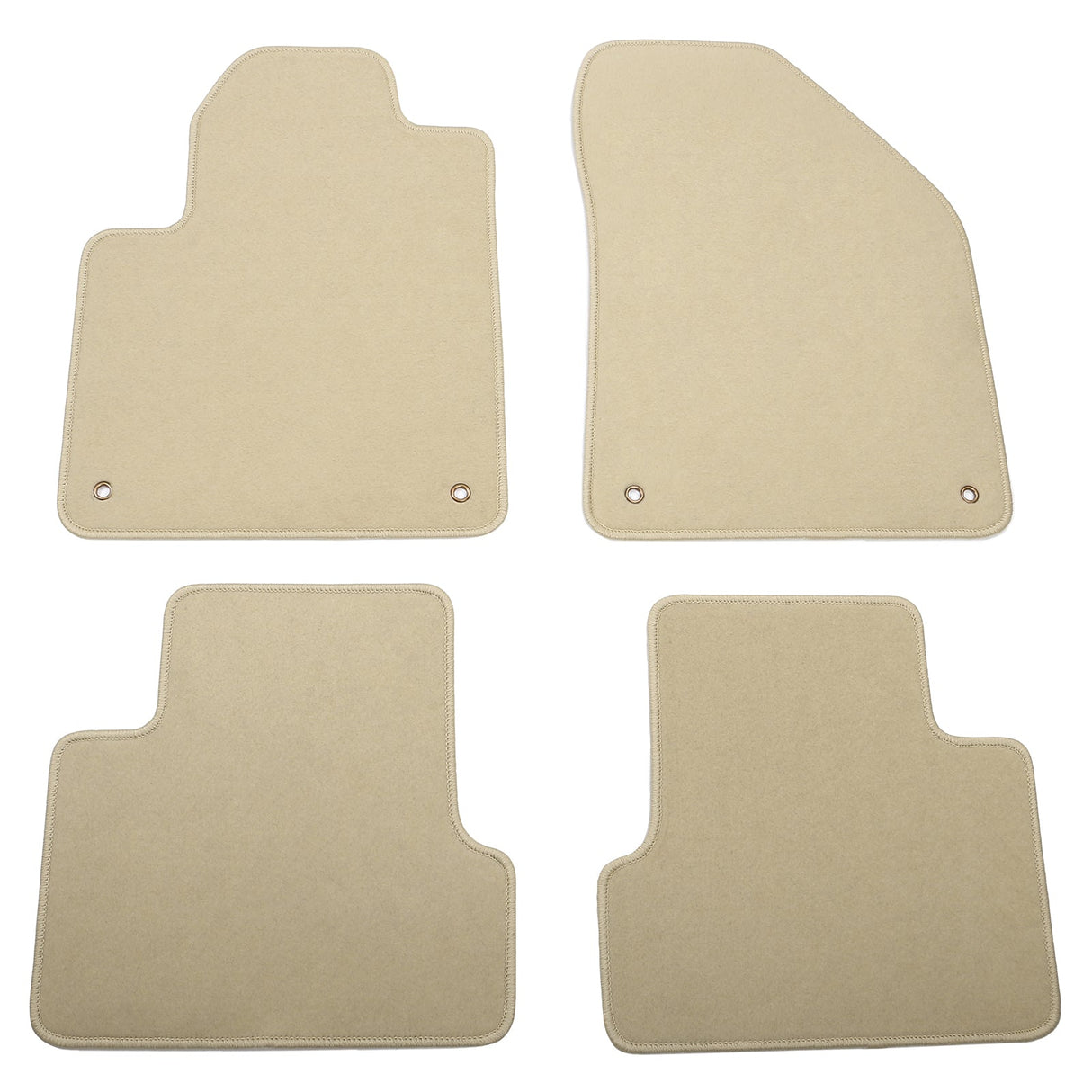2014-2023 Jeep Cherokee 4DR OE Front Rear Floor Mat Carpet Nylon