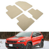 2014-2023 Jeep Cherokee 4DR OE Front Rear Floor Mat Carpet Nylon