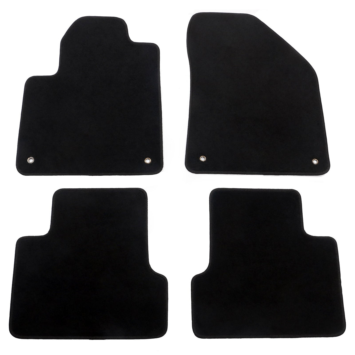 2014-2023 Jeep Cherokee 4DR OE Front Rear Floor Mat Carpet Nylon