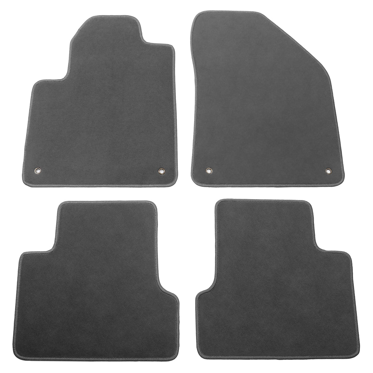 2014-2023 Jeep Cherokee 4DR OE Front Rear Floor Mat Carpet Nylon