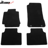 2017-2024 Alfa Romeo Giulia OE Black Front Rear Floor Mat Carpet Nylon