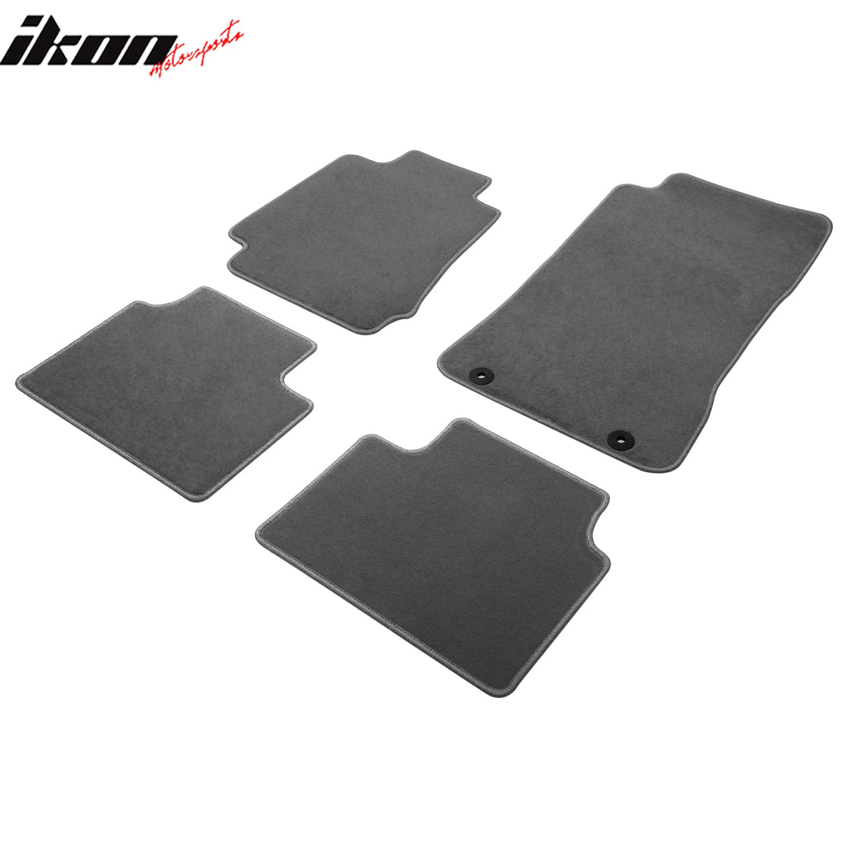 2017-2024 Alfa Romeo Giulia OE Gray Front Rear Floor Mat Carpet Nylon