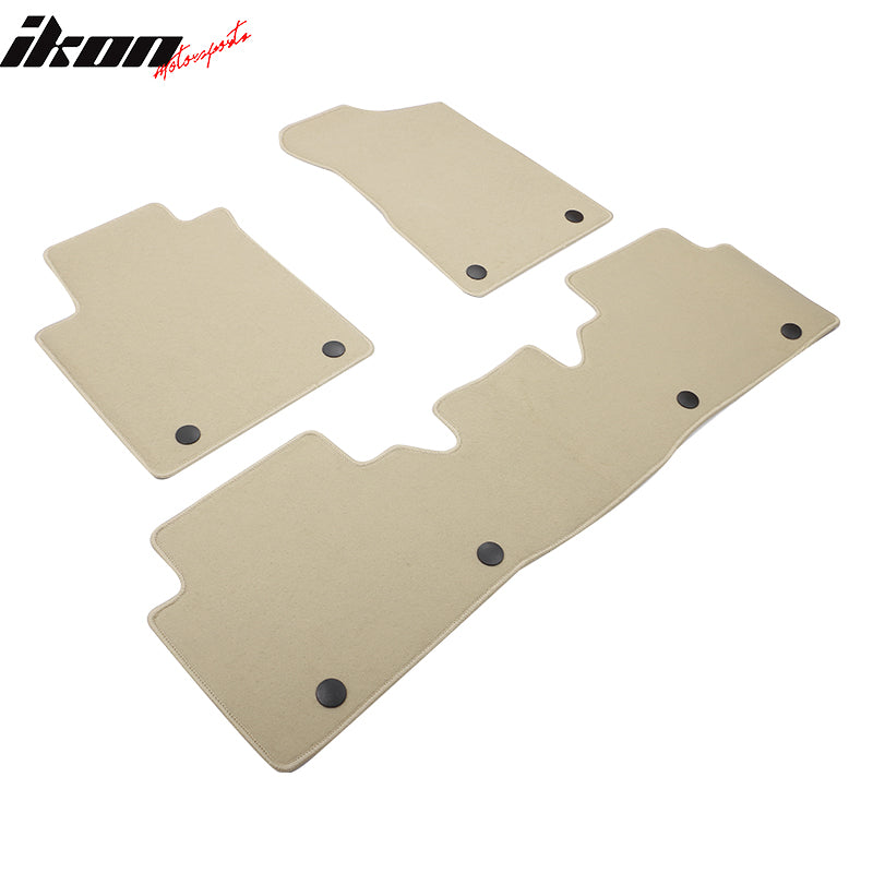 2017-2023 Nissan Armada INFINITI QX80 OE Beige Floor Mat Carpets Nylon