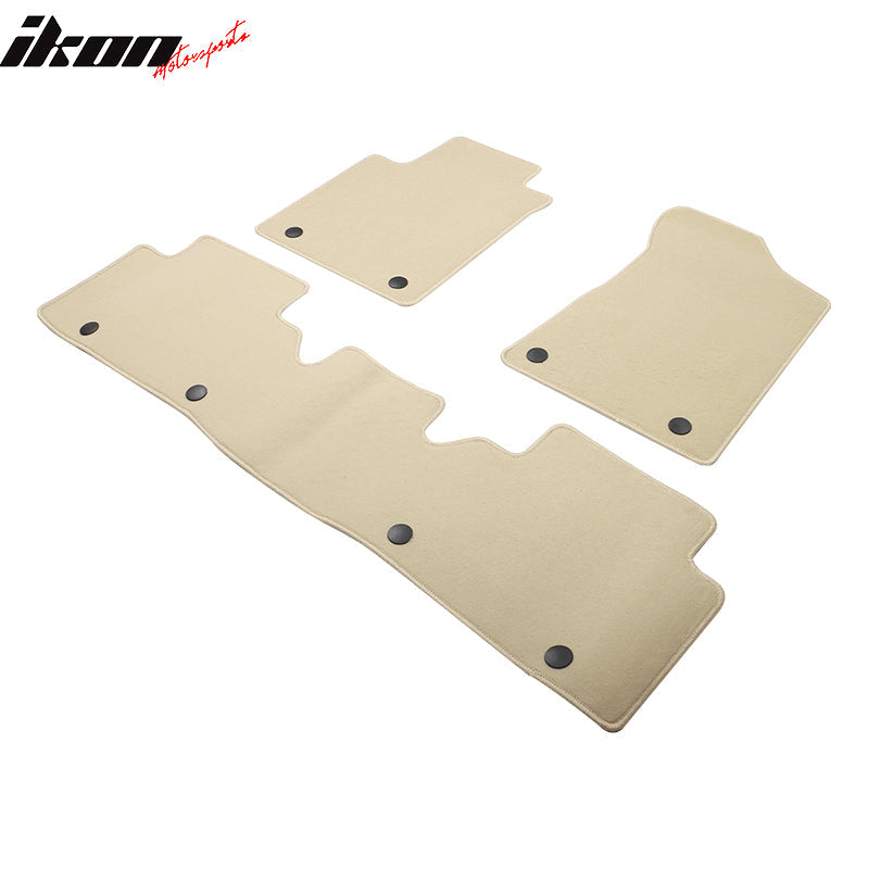 2017-2023 Nissan Armada INFINITI QX80 OE Beige Floor Mat Carpets Nylon