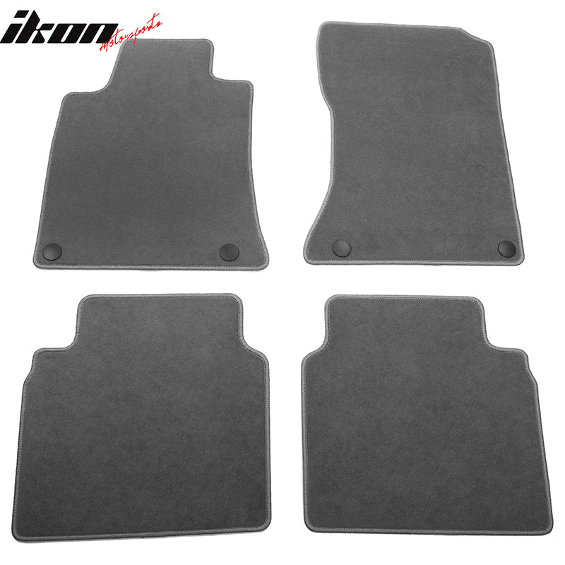 2019-2024Â Nissan Altima 4DR OE Gray Front Rear Floor Mat Carpet Nylon