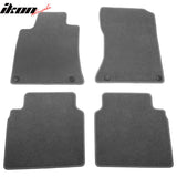 2019-2024Â Nissan Altima 4DR OE Gray Front Rear Floor Mat Carpet Nylon