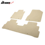 2015-2024Â Nissan Murano 4DR OE Beige Front Rear Floor Mat Carpet Nylon