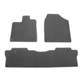 2017-2024 Honda Ridgeline OE Gray Front Rear Floor Mat Carpet Nylon