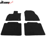 2023-2024 Toyota bZ4X & Subaru Solterra 4PCS Black Floor Mats Nylon