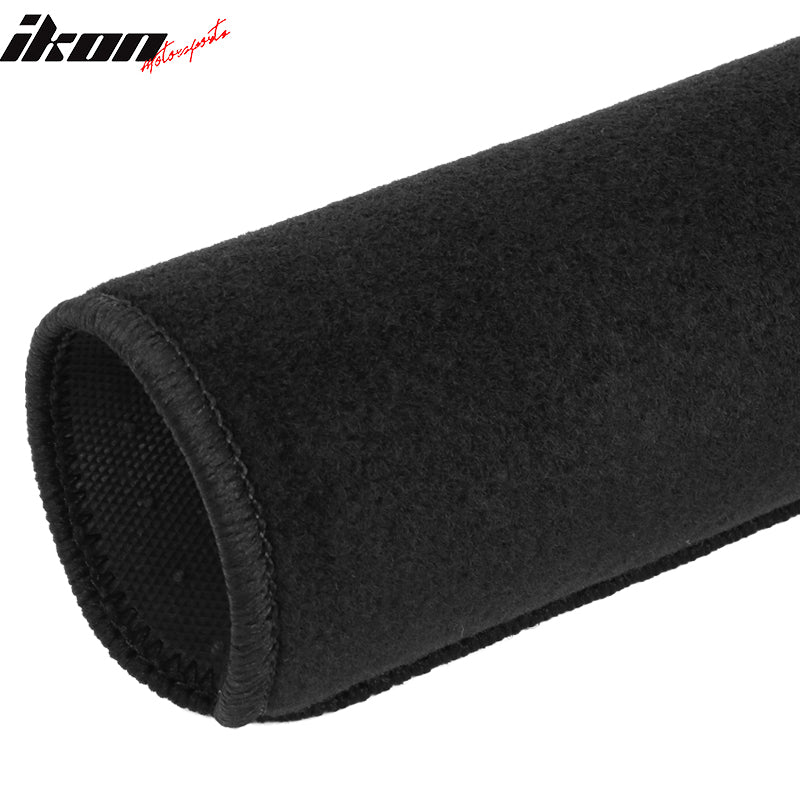 2023-2024 Toyota bZ4X & Subaru Solterra 4PCS Black Floor Mats Nylon