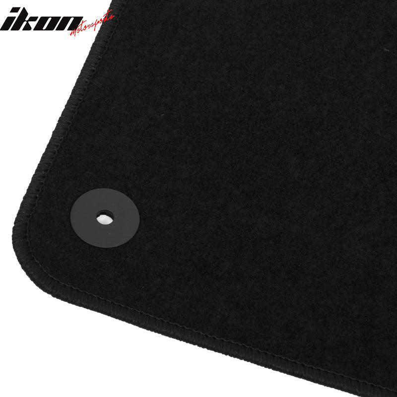 2017-2025 Audi Q7 SQ7&2019-2024 Q8 SQ8 RSQ8 4PC Black Floor Mats Nylon