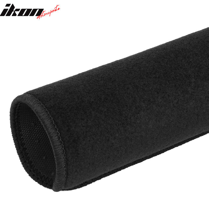 2017-2025 Audi Q7 SQ7&2019-2024 Q8 SQ8 RSQ8 4PC Black Floor Mats Nylon