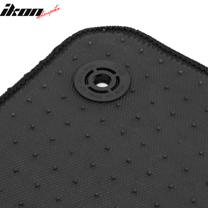 2017-2025 Audi Q7 SQ7&2019-2024 Q8 SQ8 RSQ8 4PC Black Floor Mats Nylon