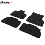 2022-2024 BMW I20 iX 4PCS Black Front Rear Floor Mats Carpets Nylon
